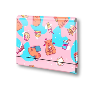 Opakowanie Teczka łamana A5 na gumkę Kapibara food PENMATE