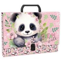 Teczka twarda z rączką Panda 10. Wydawca: Derform. SmakLiter.pl Opakowanie Teczka twarda z rączką Panda 10