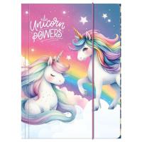 Opakowanie Teczka z gumką A4 Jednorożec 16 DERFORM