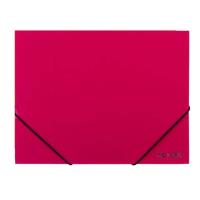Opakowanie Teczka z gumką A4 PP narożną różowa