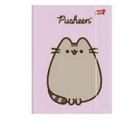 Teczka z gumką A4 Pusheen violet. Wydawca: UNIPAP. SmakLiter.pl Opakowanie Teczka z gumką A4 Pusheen violet