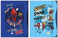 Teczka z gumką A4 Spider man mix. Wydawca: Beniamin. SmakLiter.pl Opakowanie Teczka z gumką A4 Spider man mix