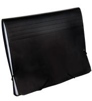 Opakowanie Teczka z przegródkami A5 9115C czarna GRAND