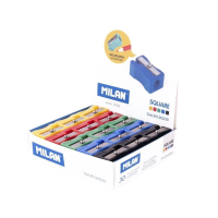 Temperówka plastikowa Basic mix (30szt) MILAN. Wydawca: MILAN. SmakLiter.pl Opakowanie Temperówka plastikowa Basic mix (30szt) MILAN