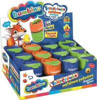 Opakowanie Temperówka podwójna metal z poj. (12szt) BAMBINO