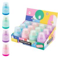 Temperówka podwójna z gumką (12szt) EASY. Wydawca: Easy Stationery. SmakLiter.pl Opakowanie Temperówka podwójna z gumką (12szt) EASY