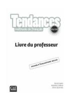 Okładka książki Tendances C1/C2 przewodnik metodyczny