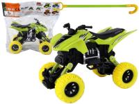 Terenówka pchacz quad XC żółty. Wydawca: Leantoys. SmakLiter.pl Opakowanie Terenówka pchacz quad XC żółty