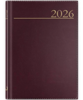 Opakowanie Terminarz 2026 B6 madrid bordowy