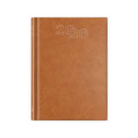 Opakowanie Terminarz 2026 B6 standard brązowy