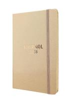 Opakowanie Terminarz 2026 tygod. 13x18,4cm gumka Journal MIX