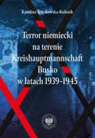 Okładka książki Terror niemiecki na terenie...