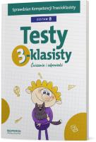 Okładka książki Testy 3-klasisty. Ćwiczenia i odpowiedzi. Zestaw B