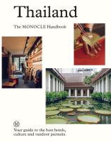 Okładka książki Thailand. The Monocle Handbook