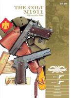 The Colt M1911 .45 Automatic Pistol. Autor: Jean Huon. SmakLiter.pl Okładka książki The Colt M1911 .45 Automatic Pistol
