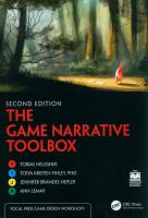 Okładka książki The Game Narrative Toolbox