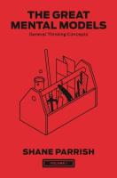 The Great Mental Models, Volume 1. Autor: Parrish Shane. SmakLiter.pl Okładka książki The Great Mental Models, Volume 1