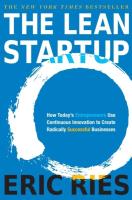 The Lean Startup. Autor: Eric Ries. SmakLiter.pl Okładka książki The Lean Startup