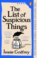 The list of suspicious things wer. angielska. Autor: Jennie Godfrey. SmakLiter.pl Okładka książki The list of suspicious things wer. angielska