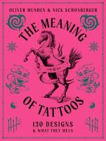 Okładka książki The Meaning of Tattoos