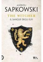 Okładka książki The Witcher T.3 Il sangue degli elfi