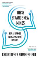 These Strange New Minds. Autor: Summerfield Christopher. SmakLiter.pl Okładka książki These Strange New Minds