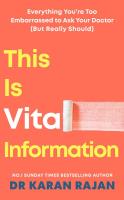 Okładka książki This is Vital Information