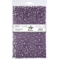 Opakowanie Tkanina dekoracyjna fioletowa 60x50cm