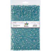 Opakowanie Tkanina dekoracyjna turkusowa 60x50cm