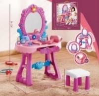 Toaletka B/O z krzesełkiem 23el 49x29x74cm. Wydawca: Madej. SmakLiter.pl Opakowanie Toaletka B/O z krzesełkiem 23el 49x29x74cm