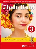 !Todo listo! 3 PP Podręcznik J.hiszp. PWN. Autor: Olga Cruz Moya, Jackowska Mari. SmakLiter.pl Okładka książki !Todo listo! 3 PP Podręcznik J.hiszp. PWN
