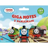 Tomek i Przyjaciele. Giga notes z naklejkami. Autor: Opracowanie zbiorowe. SmakLiter.pl Okładka książki Tomek i Przyjaciele. Giga notes z naklejkami