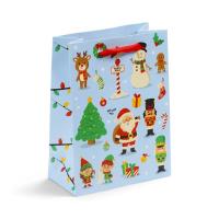 Opakowanie Torba na prezenty Christmas Friends rozmiar M