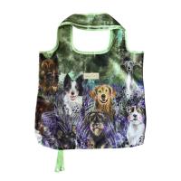 Opakowanie Torba na zakupy Psy i kwiaty dzwonki