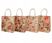 Opakowanie Torba prezentowa 21x25,5x10 papier brown craft