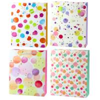 Torba prezentowa 32x26x10cm Kropki pastel MIX. Wydawca: Leantoys. SmakLiter.pl Opakowanie Torba prezentowa 32x26x10cm Kropki pastel MIX