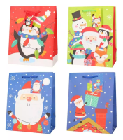 Opakowanie Torba prezentowa 32x44 Święta brokat