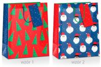 Torba prezentowa Boże Narodzenie 33x10x45cm MIX. Wydawca: PAN DRAGON. SmakLiter.pl Opakowanie Torba prezentowa Boże Narodzenie 33x10x45cm MIX