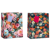 Torba prezentowa Flower 45x33x10cm MIX. Wydawca: PAN DRAGON. SmakLiter.pl Opakowanie Torba prezentowa Flower 45x33x10cm MIX