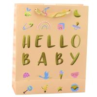 Torba prezentowa Hello Baby 32x26x10cm. Wydawca: Leantoys. SmakLiter.pl Opakowanie Torba prezentowa Hello Baby 32x26x10cm