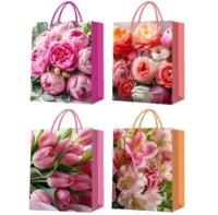 Torba prezentowa Kwiaty MIX. Wydawca: Merkpol. SmakLiter.pl Opakowanie Torba prezentowa Kwiaty MIX