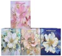 Torba prezentowa Kwiaty MIX. Wydawca: Merkpol. SmakLiter.pl Opakowanie Torba prezentowa Kwiaty MIX