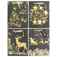 Torba prezentowa Święta 18x23x10cm mix STRIGO. Wydawca: Strigo. SmakLiter.pl Opakowanie Torba prezentowa Święta 18x23x10cm mix STRIGO