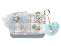 Opakowanie Torebeczka z kokardą niebieska