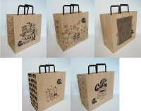 Opakowanie Torebka Kraft 320x300 L pozioma mix FRESH