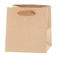 Okładka książki Torebka Lux kraft 14x13x13cm szerokie dno ROZETTE