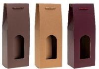 Opakowanie Torebka na butelkę 9x39x9cm MIX