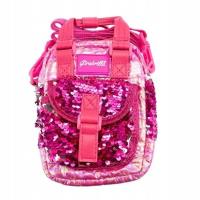 Opakowanie Torebka na ramię puffer ciemny róż