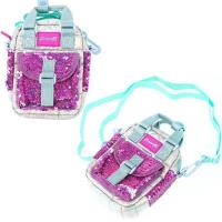 Opakowanie Torebka na ramię puffer turkus-fioletowa