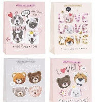 Torebka ozdobna 18x23x8cm dziecięce mix ROZETTE. Wydawca: ROZETTE. SmakLiter.pl Opakowanie Torebka ozdobna 18x23x8cm dziecięce mix ROZETTE